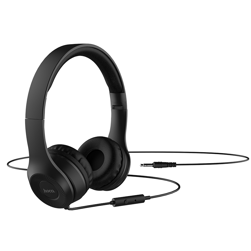 W21 Graceful charm wire control headphones