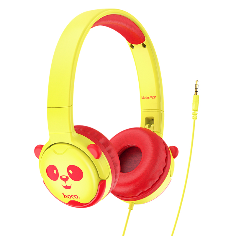 W31 儿童头戴式耳机 48775 黄色