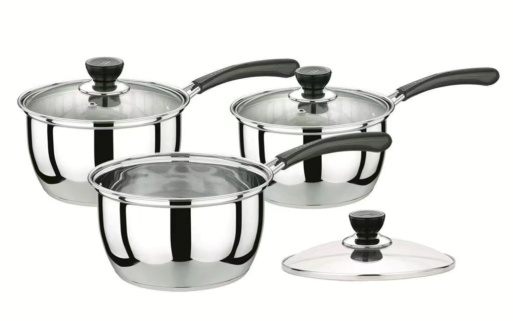 Stainless steel milk pan，soup pot